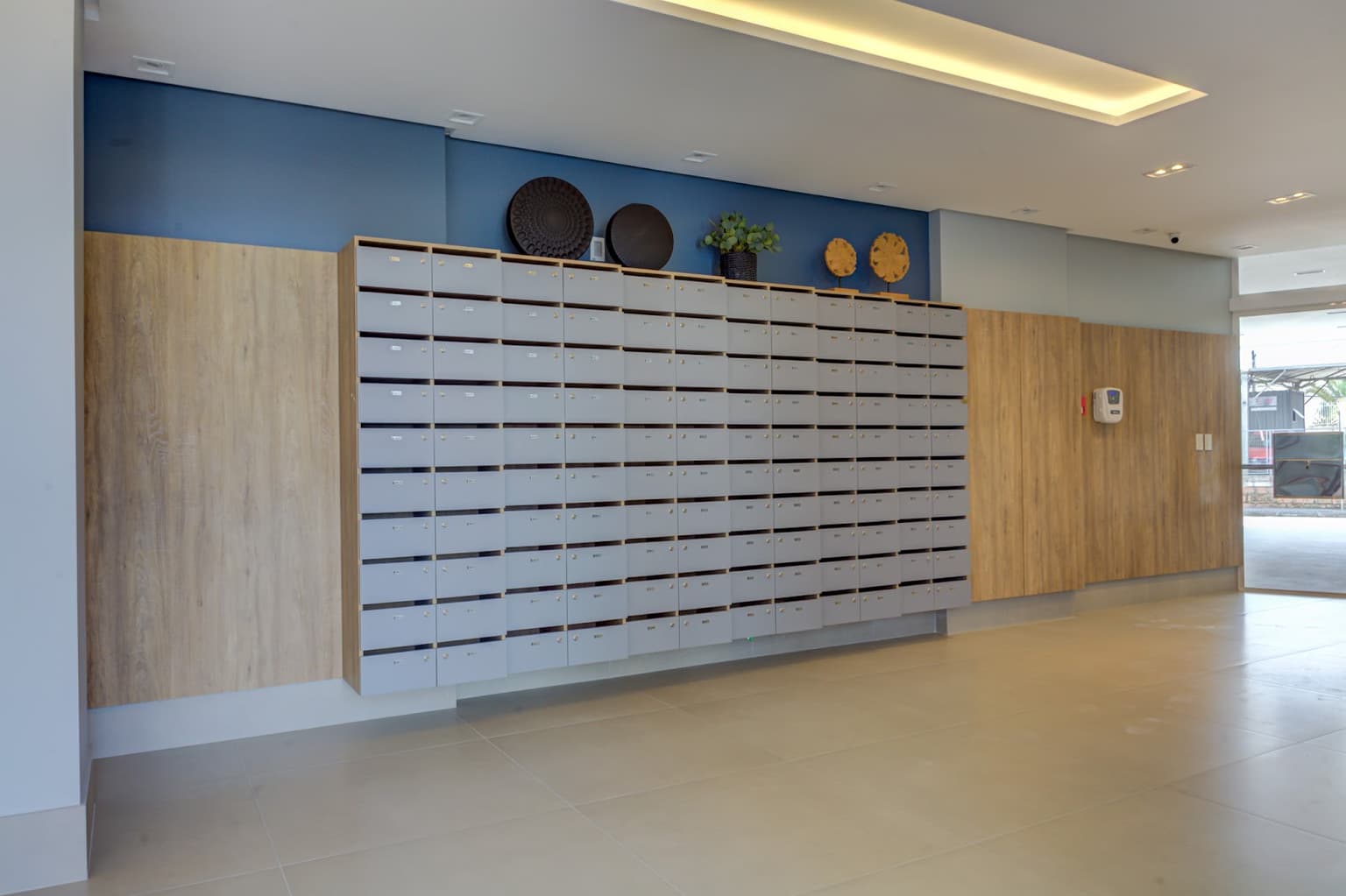 Hall de entrada Pavia Residencial