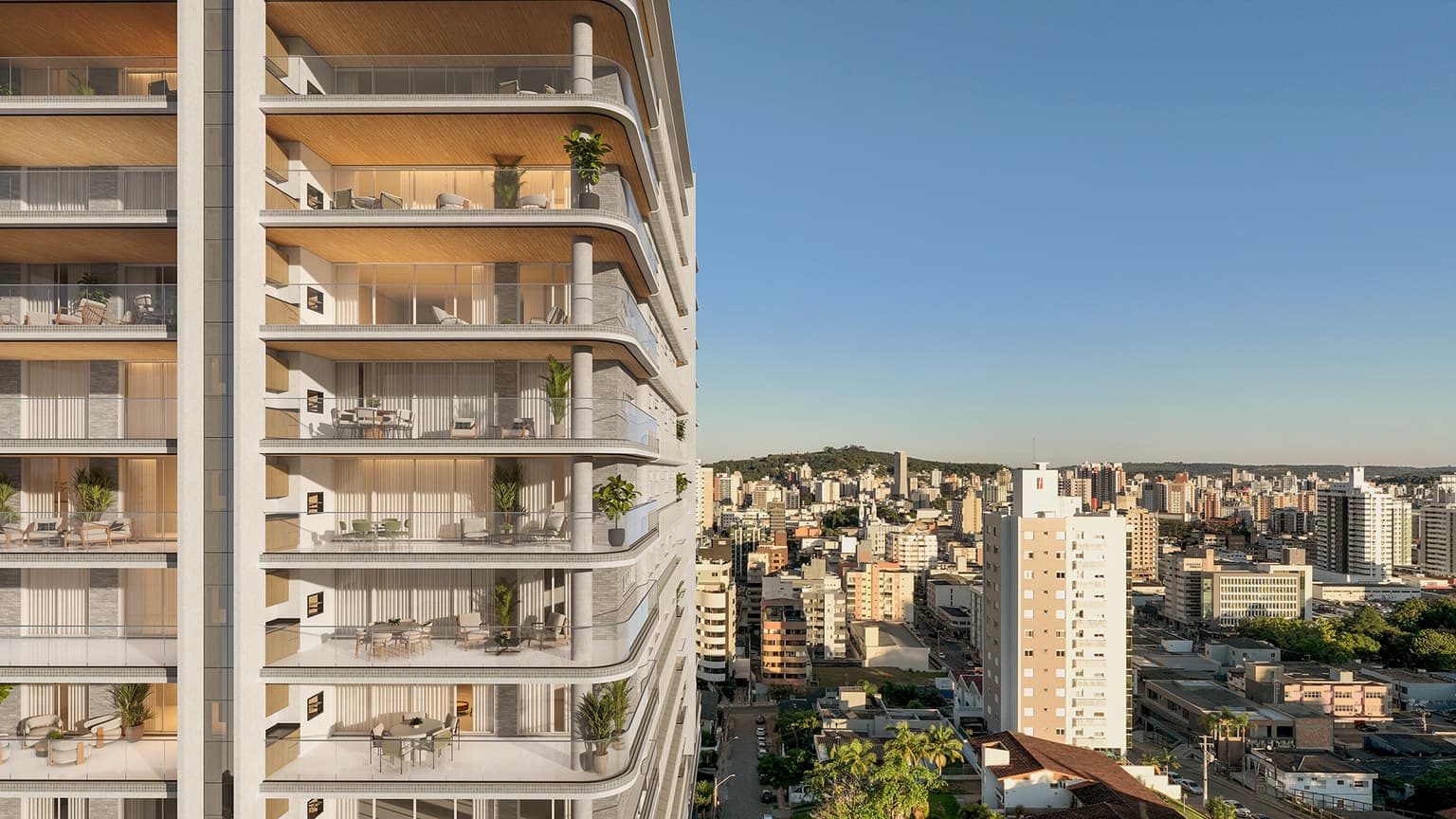 Fachada Monte Leone Residencial — Criciúma/SC