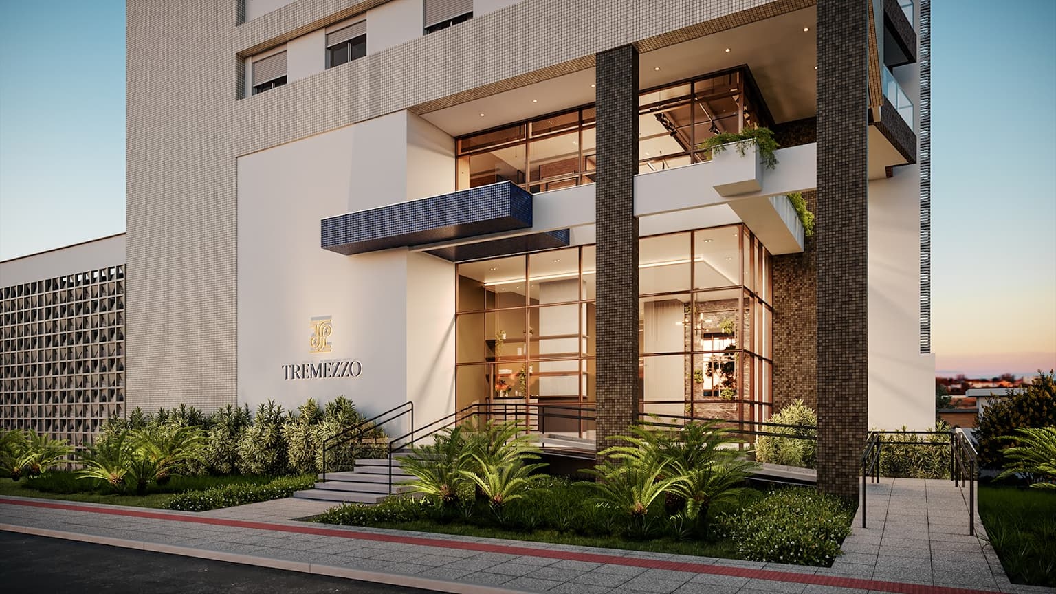 Fachada Tremezzo Residencial — Criciúma/SC
